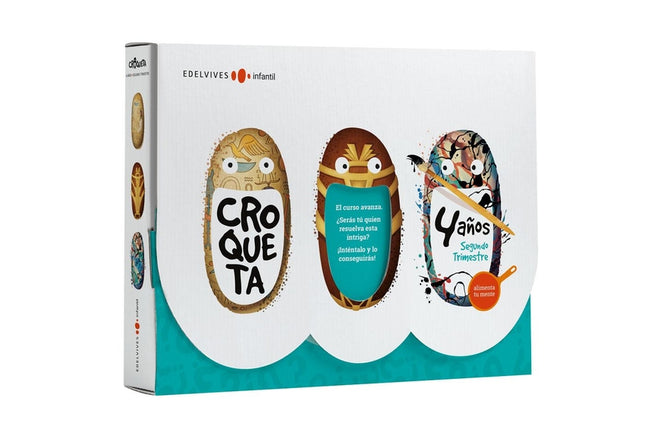 Portada del libro Croqueta 4 Años 2ºtrimestre 2019
