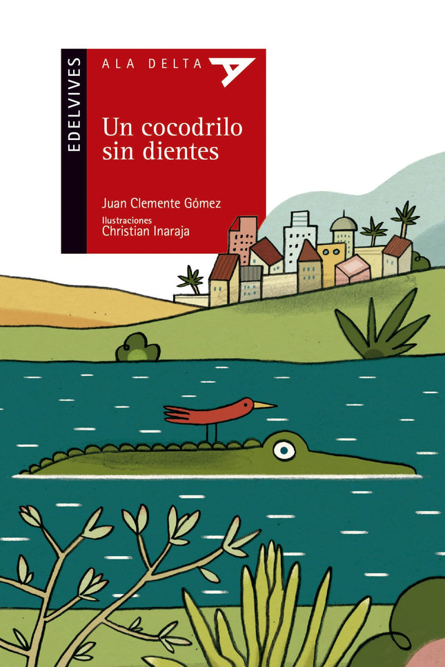 Libro Un Cocodrilo Sin Dientes: En el río de Contrebia vive un cocodrilo tragón que no se lava los dientes, así que tiene caries y mucho dolor. Va al dentista para que le ayude, pero al verle la dentadura ííse monta un gran follón!!