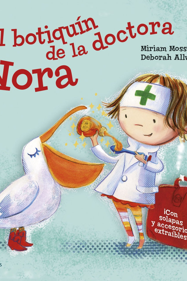 Libro El Botiquín De La Doctora Nora: A Nora le encanta disfrazarse y hoy ha decidido convertirse en ¡la doctora Nora! Con su botiquín mágico conseguirá curar a todos sus pacientes: el resfriado de Oso Polar, el golpetazo de Cocodrilo y la garganta irritada de Pelícano.