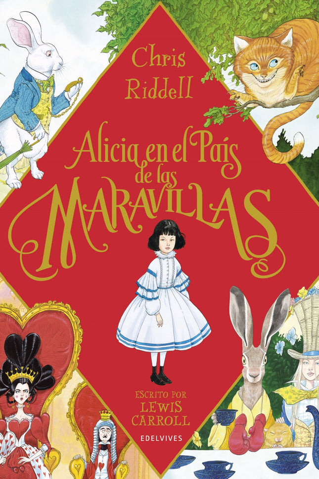 Libro Alicia En El País De Las Maravillas: Un día aburrido como tantos otros, Alicia se duerme y de este modo entra en el País de las Maravillas de la mano del Conejo Blanco. Allí conocerá a la Falsa Tortuga, la Reina de Corazones, el Gato de Cheshire, la Duquesa, el Sombrerero Loco o la Liebre de Marzo, entre otros muchos personajes fantásticos con los que vivirá aventuras de lo más variopintas.