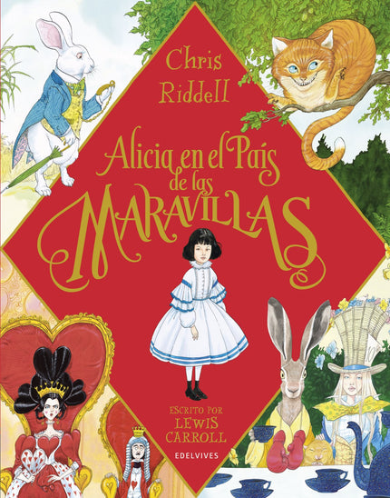 Libro Alicia En El País De Las Maravillas: Un día aburrido como tantos otros, Alicia se duerme y de este modo entra en el País de las Maravillas de la mano del Conejo Blanco. Allí conocerá a la Falsa Tortuga, la Reina de Corazones, el Gato de Cheshire, la Duquesa, el Sombrerero Loco o la Liebre de Marzo, entre otros muchos personajes fantásticos con los que vivirá aventuras de lo más variopintas.