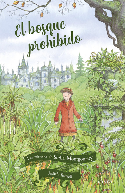 Libro El Bosque Prohibido: Stella Montgomery, una niña huérfana de once años, vive a cargo de sus tres horripilantes tías, pero acaba siempre enredada en emocionantes y fantásticas aventuras que le irán desvelando el misterio de sus orígenes y un don mágico que ha heredado de su familia.