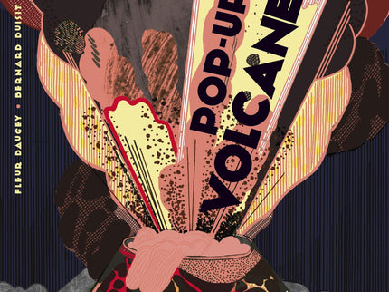 Libro Pop-up Volcanes: ¡Cuidado al abrir este libro! ¡Los volcanes rugen y están listos para explotar!