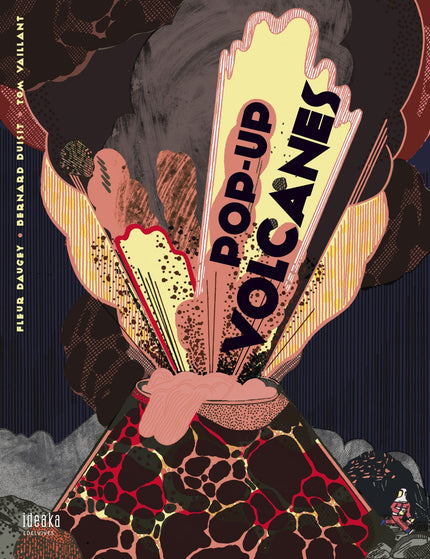 Libro Pop-up Volcanes: ¡Cuidado al abrir este libro! ¡Los volcanes rugen y están listos para explotar!