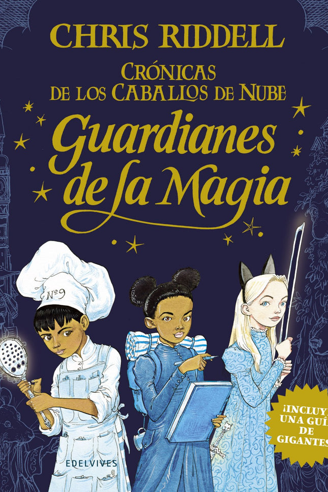 Libro Guardianes De La Magia: Desde tiempos inmemoriales, los niños de Thrynne levantan la vista hacia las formaciones de nubes y piden un caballo de nube, siempre con la esperanza, aunque sin creérselo demasiado, de que su deseo se haga realidad. Pero los tiempos están cambiando, el futuro de la magia está en peligro y solo tres valientes podrán impedirlo.