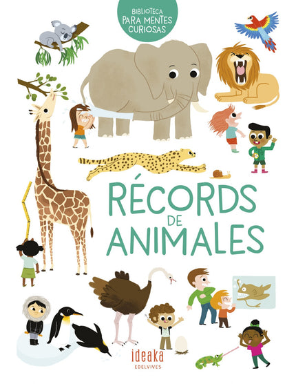 Libro Récords De Animales: En el reino animal se esconden gigantes, ágiles acróbatas, hábiles constructores, potentes levantadores de peso? En este libro se muestran las extraordinarias características y habilidades de algunos animales.