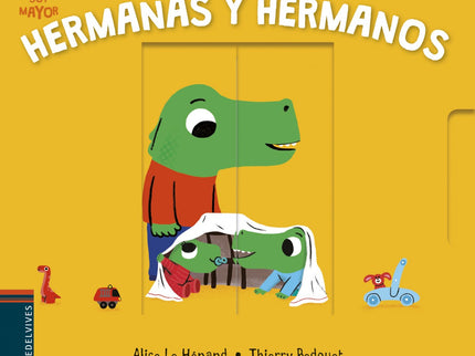 Libro Hermanas Y Hermanos: ¡No siempre es fácil tener hermanos o hermanas! Los protagonistas de este libro tendrán que aprender a gestionar pequeños conflictos de convivencia.