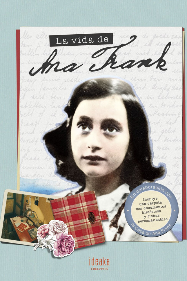 Libro La Vida De Ana Frank: En 1942, con motivo de su decimotercer cumpleaños, Ana Frank recibió un diario con las tapas de cuadros rojos y blancos. Se lo llevaría con ella cuando, un mes después, tuvo que esconderse para escapar de la persecución nazi.