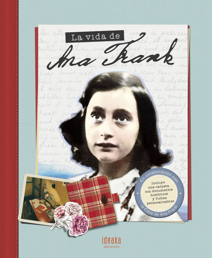 Libro La Vida De Ana Frank: En 1942, con motivo de su decimotercer cumpleaños, Ana Frank recibió un diario con las tapas de cuadros rojos y blancos. Se lo llevaría con ella cuando, un mes después, tuvo que esconderse para escapar de la persecución nazi.