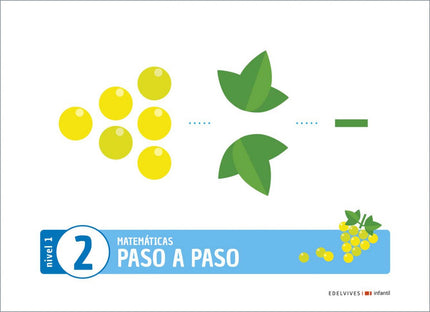 Portada del libro Proyecto Paso A Paso - Nivel 1. Cuaderno 2