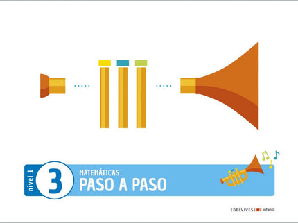 Portada del libro Proyecto Paso A Paso - Nivel 1. Cuaderno 3