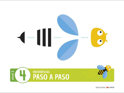 Portada del libro Proyecto Paso A Paso - Nivel 2. Cuaderno 4