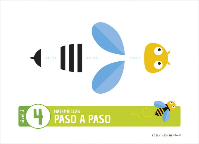 Portada del libro Proyecto Paso A Paso - Nivel 2. Cuaderno 4