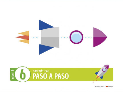 Portada del libro Proyecto Paso A Paso - Nivel 2. Cuaderno 6