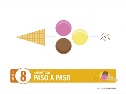 Portada del libro Proyecto Paso A Paso - Nivel 3. Cuaderno 8