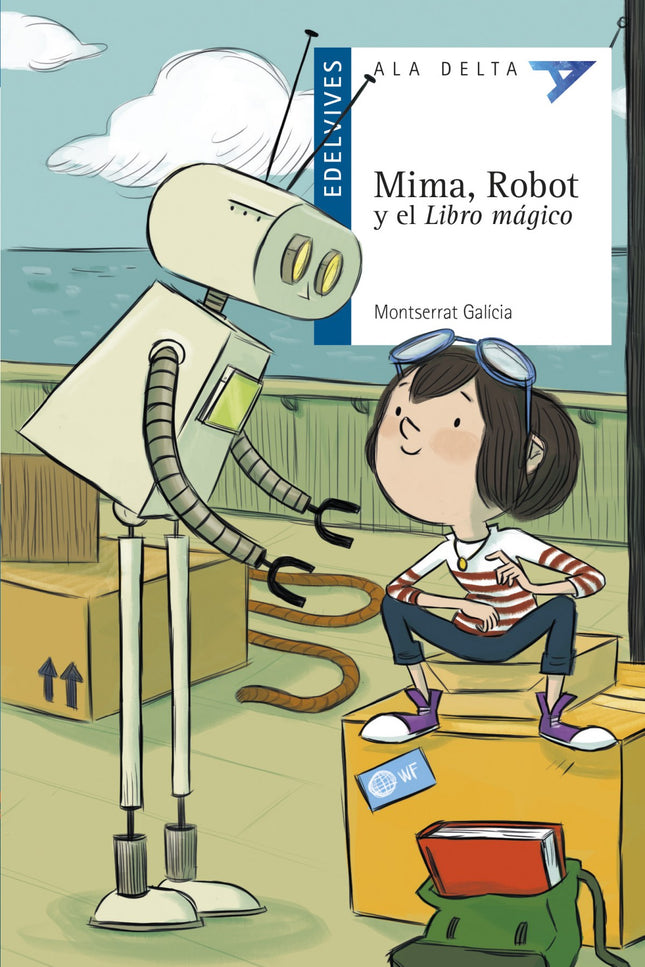 Libro Mima, Robot Y El Libro Mágico: Mima vive con Robot en una cabaña de la ribera del río. Su vida es muy tranquila hasta que llega el día de su noveno cumpleaños.