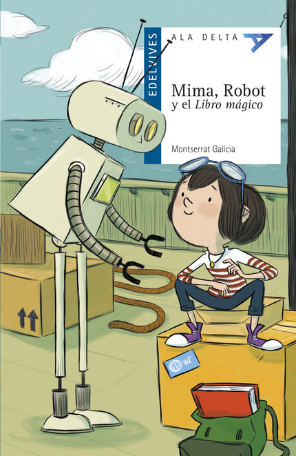 Libro Mima, Robot Y El Libro Mágico: Mima vive con Robot en una cabaña de la ribera del río. Su vida es muy tranquila hasta que llega el día de su noveno cumpleaños.