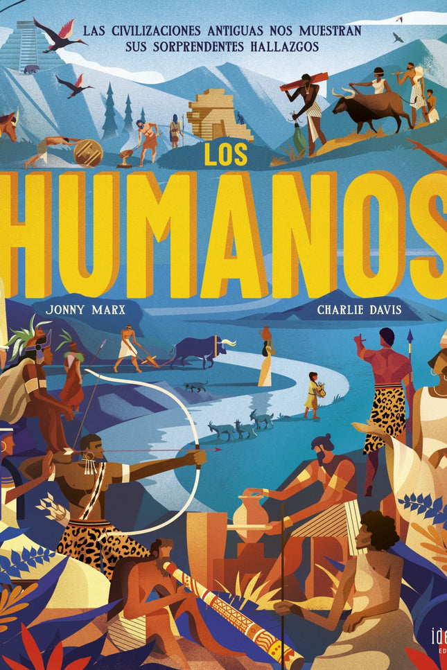 Libro Los Humanos: Este libro hace un repaso del origen de nuestra especie: de dónde procedemos, cómo nos comportábamos y por qué hemos cruzado el mundo entero. También presenta los grandes inventos que nuestros ancestros idearon en beneficio de la humanidad y el auge y declive de algunas de las civilizaciones más importantes de la Antigüedad.
