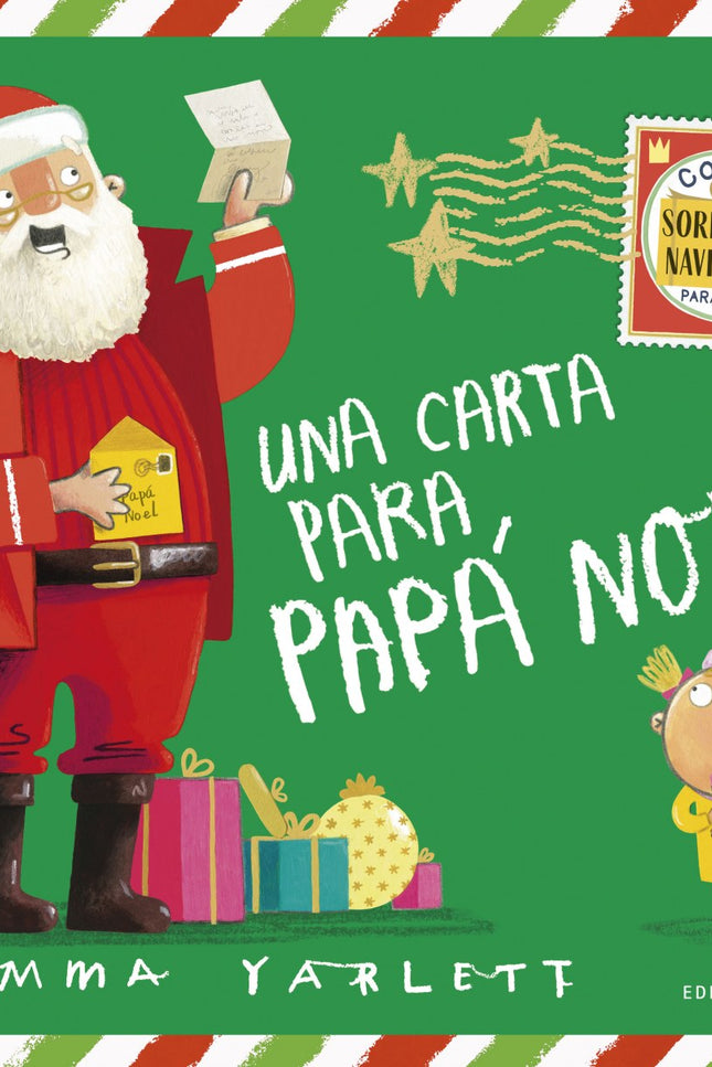 Libro Una Carta Para Papá Noel: Solo faltan cuatro días para Navidad cuando le llega a Papá Noel una carta por la chimenea. En ella, una niña llamada Vera le pide algo muy especial.