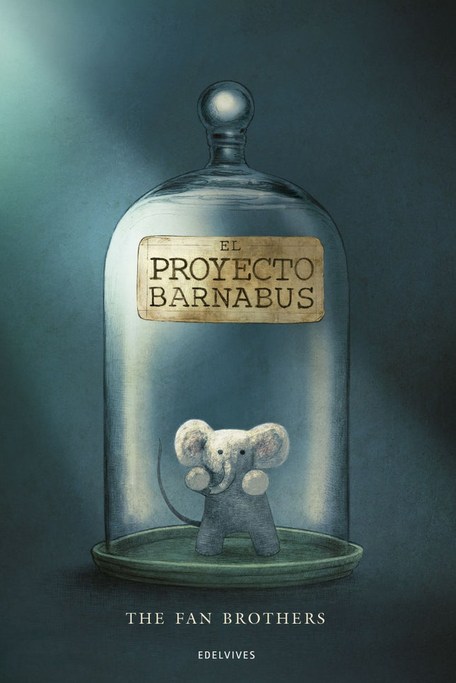 Libro El Proyecto Barnabus: Mitad ratón, mitad elefante, Barnabus vive confinado en un laboratorio secreto junto a otras criaturas extraordinarias. Un día descubre que es «proyecto fallido» y que su vida corre peligro.
