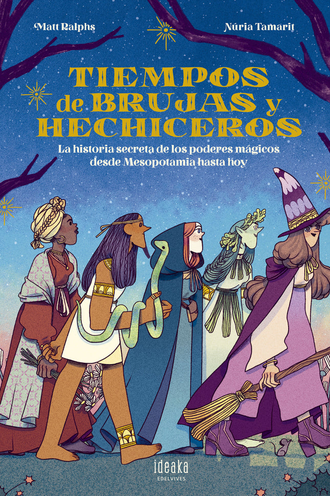 Tiempos de brujas y hechiceros - Matt Ralphs - TAPA DURA