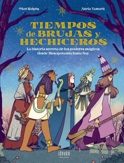 Tiempos de brujas y hechiceros - Matt Ralphs - TAPA DURA