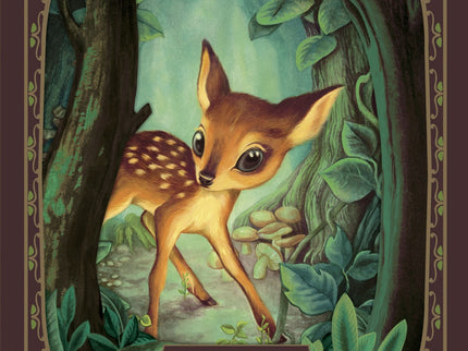 Libro Bambi, Una Vida En El Bosque: Bambi, un corzo de pocos días, vive bajo la protección de su madre, quien le acompaña en el descubrimiento de la vida en el bosque. Con el paso de las estaciones, se convierte en un joven inquieto y curioso, que además descubre la presencia de Él, un serio peligro que acecha a todos los animales.
