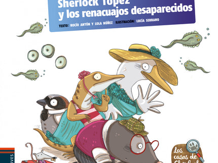 Sherlock Topez Y Los Renacuajos Desaparecidos + Qr