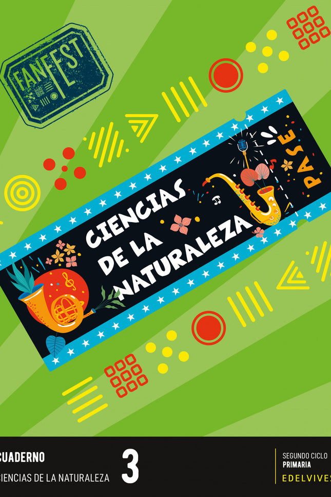 CUADERNO CIENCIAS NATURALEZA 3ºEP C.LEON 23 FANFES  -  AA.VV  - Tapa blanda
