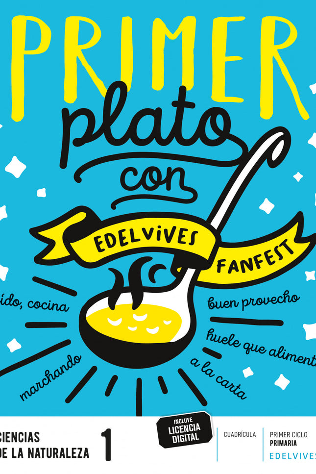  CIENCIAS NATURALEZA 1ºEP ARAGON CUADRICULA 23 FANF  - Área de Proyectos Educativos de Primaria Edelvives - Tapa blanda