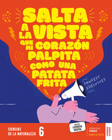 Ciencias de la naturaleza 6º Primaria Fanfest. Madrid 2023  -  AA.VV  - OTRO FORMATO LIBRO