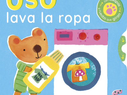 Oso Lava La Ropa