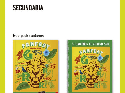 Proyecto: FanFest - Biología y Geología 1 Secundaria. Libro del alumnado + Cuaderno [Aragón] - Antonio Mora Pizarro - Tapa blanda