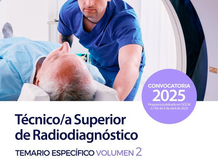 TEMARIO ESPECIFICO VOLUMEN 2 TECNICO;A SUPERIOR DE RADIODIAGNOSTICO - Juan Manuel Gil Ramos - Tapa blanda