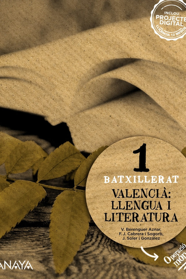 Valencià: Llengua I Literatura 1.