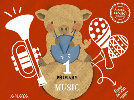 MUSIC 1ºPRIMARIA. PUPIL'S BOOK. ANDALUCÍA 2023 - VV.AA - Espiral
