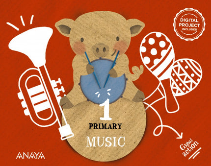 MUSIC 1ºPRIMARIA. PUPIL'S BOOK. ANDALUCÍA 2023 - VV.AA - Espiral