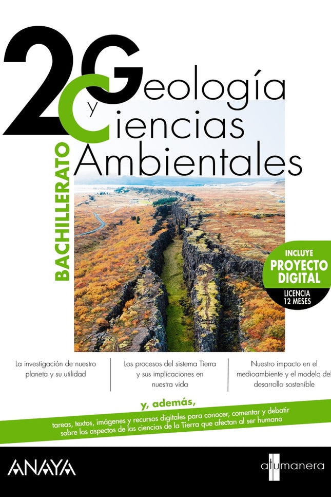 Geología Y Ciencias Ambientales 2ºbachillerato. A Tu Manera 2023