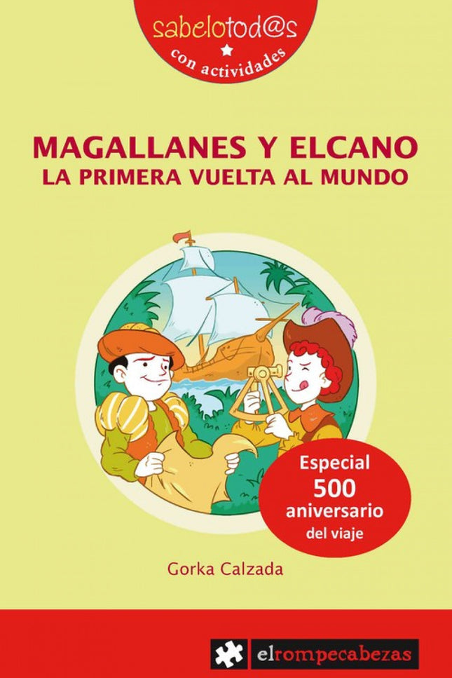 Libro Magallanes Y Elcano: Aunque, a simple vista, no podían ser más distintos entre sí, en el fondo Magallanes y Elcano eran iguales: dos hombres de acción cuyo amor por el mar estaba por encima de todas las cosas. En una época en que los capitanes de barco eran auténticos ídolos, ellos se embarcaron en una de las más increíbles aventuras que nadie pudiera imaginar.