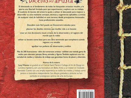 El cuaderno de bocetos del artista - Lucy Watson - Tapa blanda