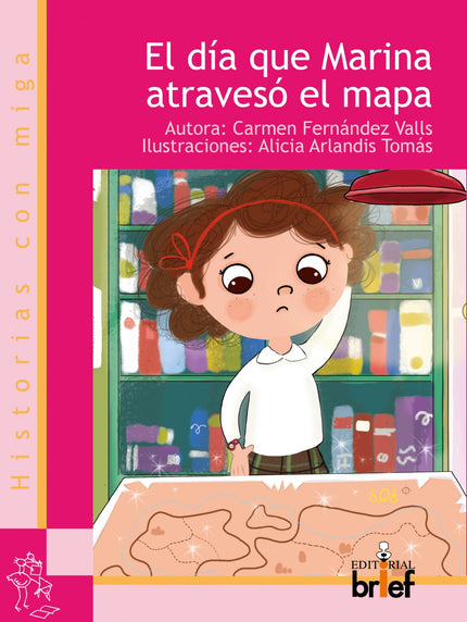 Libro El Día Que Marina Atravesó El Mapa: Marina vive con su tío Rodolfo, que nunca va a recogerla a la salida del colegio. Un día, al llegar a casa, se encuentra con que su tío ha desaparecido y descubre una habitación misteriosa que no había visto hasta ese momento.
