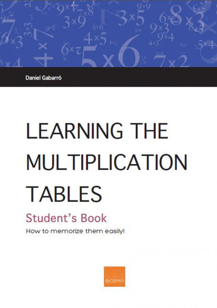 Libro Learning The Multiplicatión Tables: .