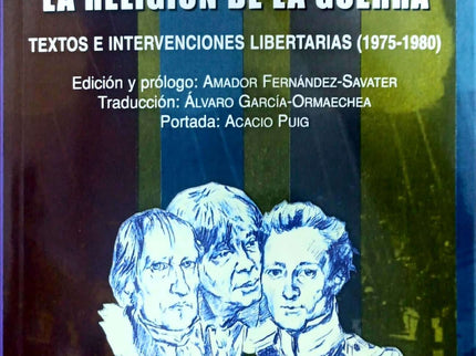 Religion De La Guerra Textos E Intervenciones Libertarias