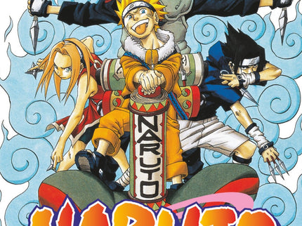 Libro Naruto 05: íNaruto,SasukeySakuravan a presentarse al examen de ascenso a ninja de grado medio tras la recomendació