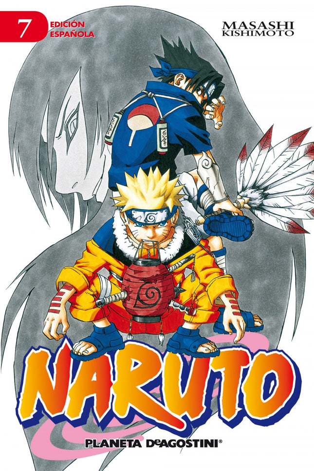 Libro Naruto 7: 'Sasukevendrá a mi'. Con esas extrañas palabras,Orochimarudesaparece ante los ojos deNarutoy sus compañe