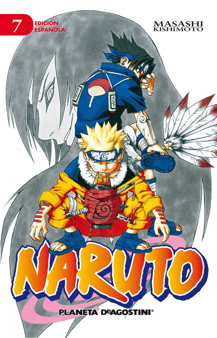 Libro Naruto 7: 'Sasukevendrá a mi'. Con esas extrañas palabras,Orochimarudesaparece ante los ojos deNarutoy sus compañe