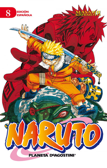 Libro Naruto 8: Cuando parece que por fin va a dar comienzo la tercera prueba del examen, íNarutoy sus compañeros descub