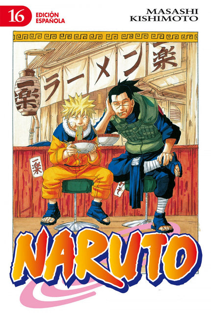 Libro Naruto Nº 16/72: ¡¡Narutoáhace estallar todo su ser en su ataque contraáGaaraápara salvar a las personas que quiere!! ¡Mientras, la pelea mortal deáOrochimaruácontra el tercer Hokage llega a su punto álgido...!á   ¡¡Culmina la destrucción de la Hoja, pero dos amenazadoras sombras se ciernen ahora sobre la Villa!