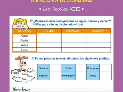Lecturas Comprensivas 19