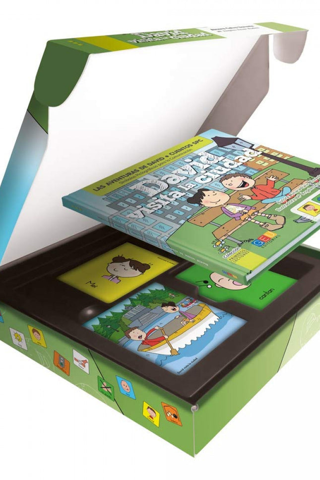 Libro Pack David Visita Al Ciudad: Simbolos Pictograficos Para La Comunicacion: .